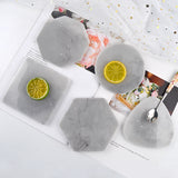 Square Circular Handle Tray Resin Molds Set