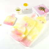 Fruit Tea UV Epoxy Handle Tray Plate Coaster Silicone DIY Molds
