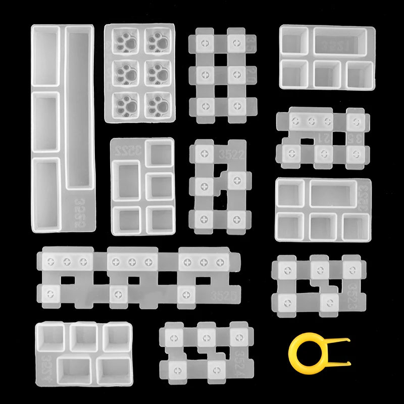 Mechanical Keyboard Key Caps Resin Molds DIY Set
