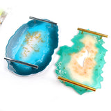 Irregular Tray Mold Silicone Coaster Mold for Epoxy Resin Craft