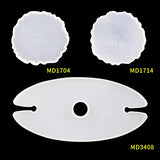 3Pcs Set DIY Irregular Wine Rack Silicone Molds Wine Shelf Cup Pad Moulds