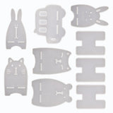 6 Style Mobile Phone Holder Bracket Resin Mold DIY Crafts Making Tool