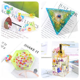 DIY Colorful Paillette Dried Flower Shell Fruit Slices for Resin Crafts