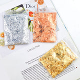 DIY Colorful Paillette Dried Flower Shell Fruit Slices for Resin Crafts