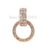 10Pcs Mixed Cz Crystal Spring Clasp for Floating Memory Locket Pendants
