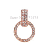 10Pcs Mixed Cz Crystal Spring Clasp for Floating Memory Locket Pendants
