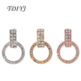 10Pcs Mixed Cz Crystal Spring Clasp for Floating Memory Locket Pendants