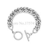 10Pcs European Iron Chain Bracelet Mix for Coin Holder Pendant