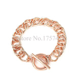 10Pcs European Iron Chain Bracelet Mix for Coin Holder Pendant