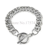 10Pcs European Iron Chain Bracelet Mix for Coin Holder Pendant