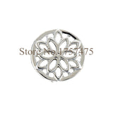 12Pcs Baroque Flower Charms for Leather Wrappable Bracelet Women Jewelry