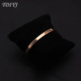 5MM ID Stainless Steel Engraving Open Bangle Bracelet