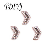 Alloy Coffee Charms for 10mm Bracelet