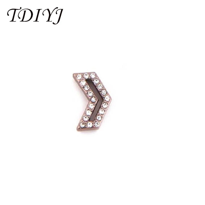 Alloy Coffee Charms for 10mm Bracelet