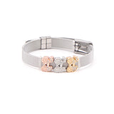 Car Crystal Slide Charms for 8mm Mesh Bracelet Keeper Women Jewelry