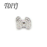 Car Crystal Slide Charms for 8mm Mesh Bracelet Keeper Women Jewelry