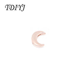 Moon Slide Charms for Keeper Bracelet Keys, 6pcs/lot