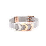 Moon Slide Charms for Keeper Bracelet Keys, 6pcs/lot