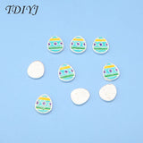20pcs Easter Egg Floating Charms for Living Glass Memory Locket