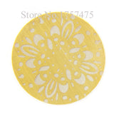 22mm Big Flower Steel Locket Plates for 30mm Memory Locket 20pcs
