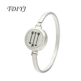 Stainless Steel Arrow Aromatherapy Oil Diffuser Bangle Bracelet