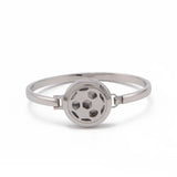 Stainless Steel Perfume Locket Bangle with Magnetic Locket