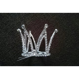 Mini Round Tiara Crown Hair Comb for Kids Girls