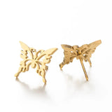 Premium Zircon Butterfly Earrings Women