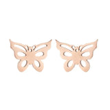 Premium Zircon Butterfly Earrings Women