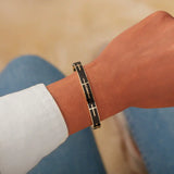 Team Jesus Cross Bangle Enamel Bracelet Stainless Steel