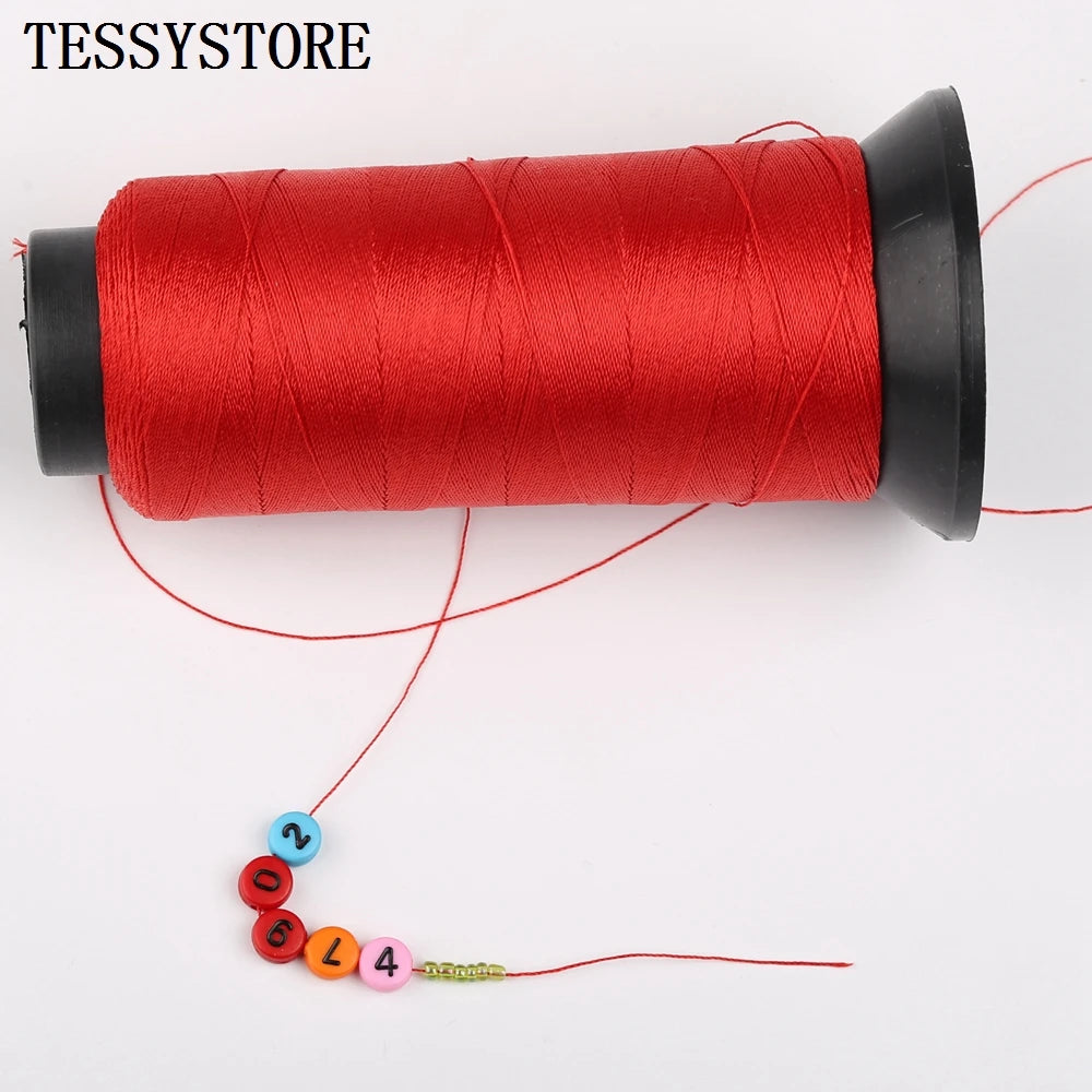 Cotton Thread Three Shares Tiny Sewing Machine Thread Tassel Beads Nylon Cords