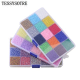 Glass Seed Beads Charm Czech Crystal Spacer Glass Beads For Jewelry Making
