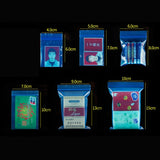 100Pcs Multicolor Ziplock Bags Jewelry Display Storage Mini Plastic Bag