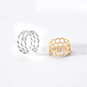 925 Silver Classic Stone Ring Woman Jewelry Gift