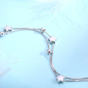 925 Silver Heart Necklace with Logo Women Jewelry Gift