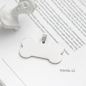 TFDYXL Silver Bone Necklace Pendant Jewelry Set for Women