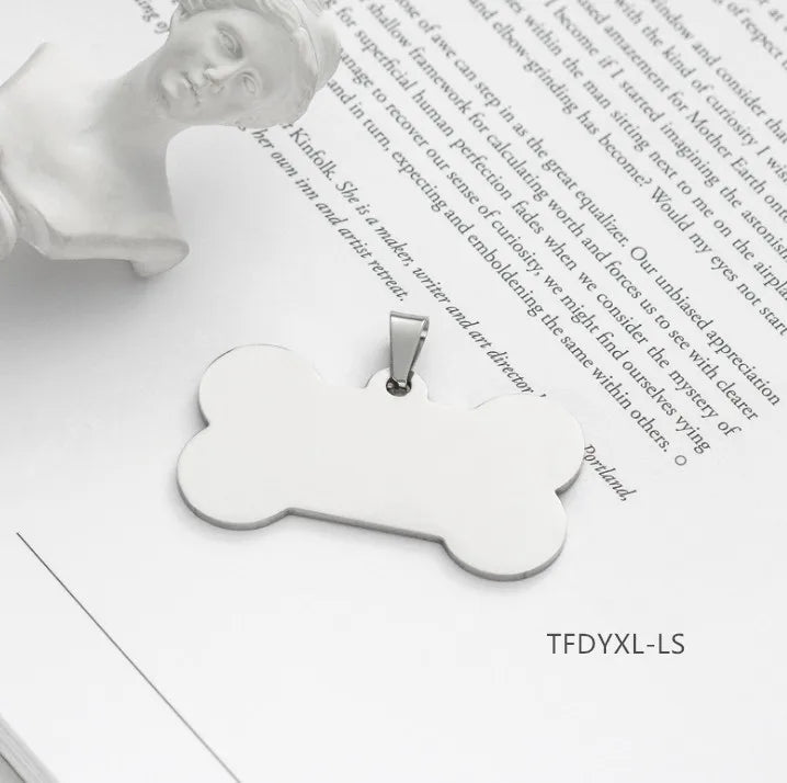 TFDYXL Silver Bone Necklace Pendant Jewelry Set for Women