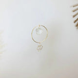 Brass Third Eye Suncatcher with Crystal