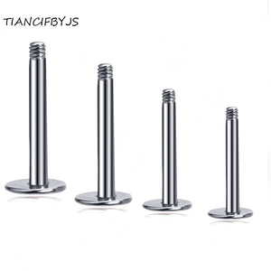 50pcs/lot Steel Labret Piercing Lip Ring Body Jewelry Piercing Accessory