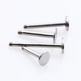 50pcs/lot Steel Labret Piercing Lip Ring Body Jewelry Piercing Accessory