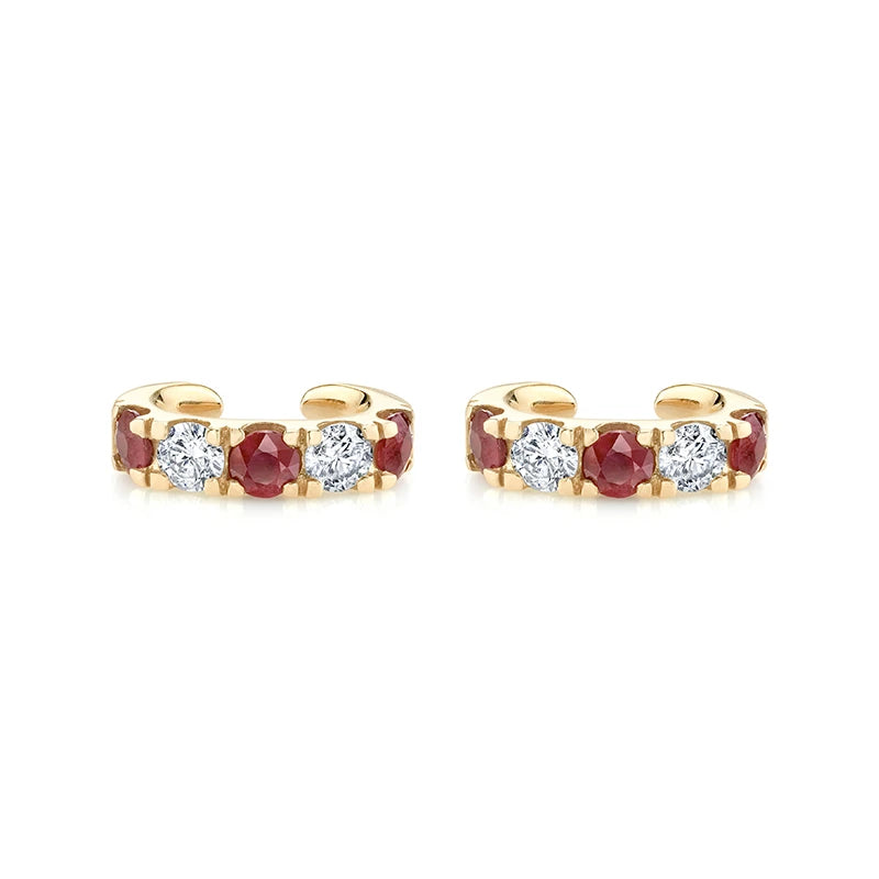 Colourful Zircon Stud Earrings Jewelry for Women