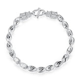 925 Sterling Silver Bracelet Men Chinese Style Dragon Bracelet