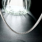 925 Sterling Silver 6mm Fine Necklace Chain for Men and Women