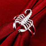 925 Silver Scorpion Lady Ring - Classical Gift