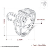925 Silver Scorpion Lady Ring - Classical Gift