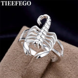 925 Silver Scorpion Lady Ring - Classical Gift
