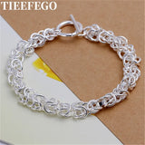 925 Silver Buckle Bracelet - Charm Boutique Jewelry