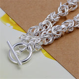 925 Silver Buckle Bracelet - Charm Boutique Jewelry