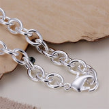 925 Silver Hot Chain Men Women Jewelry High Bracelet