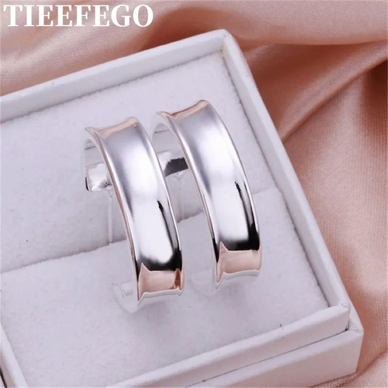 925 Silver Ring Earrings for Ladies Wedding Jewelry